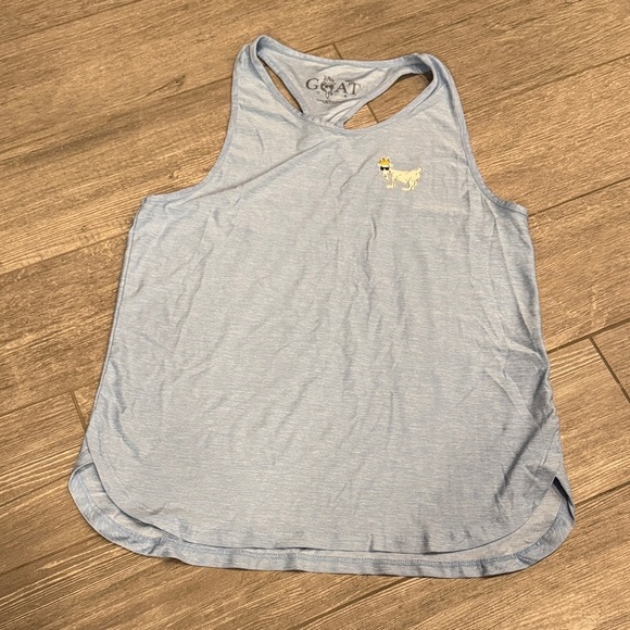 GOAT Women's Light Blue Tank Top - Picture 1 of 4